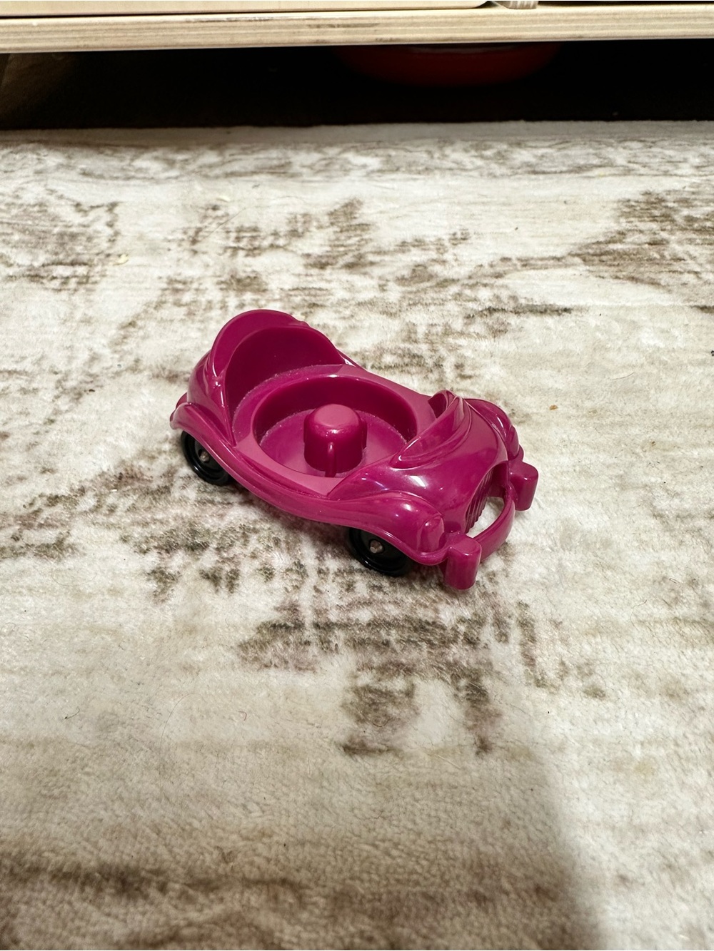 Fisher Price Little People Purple Circus Carnival Amusement Roller Coaster Car